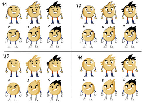 Donuts Dragonball Goku Vegeta Galleta & Choc Modelaje Personajes