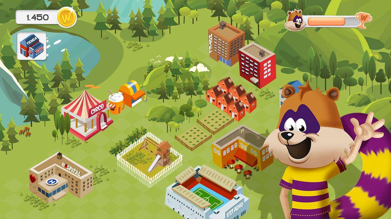 Mundo Weikis APP Juego Infantil